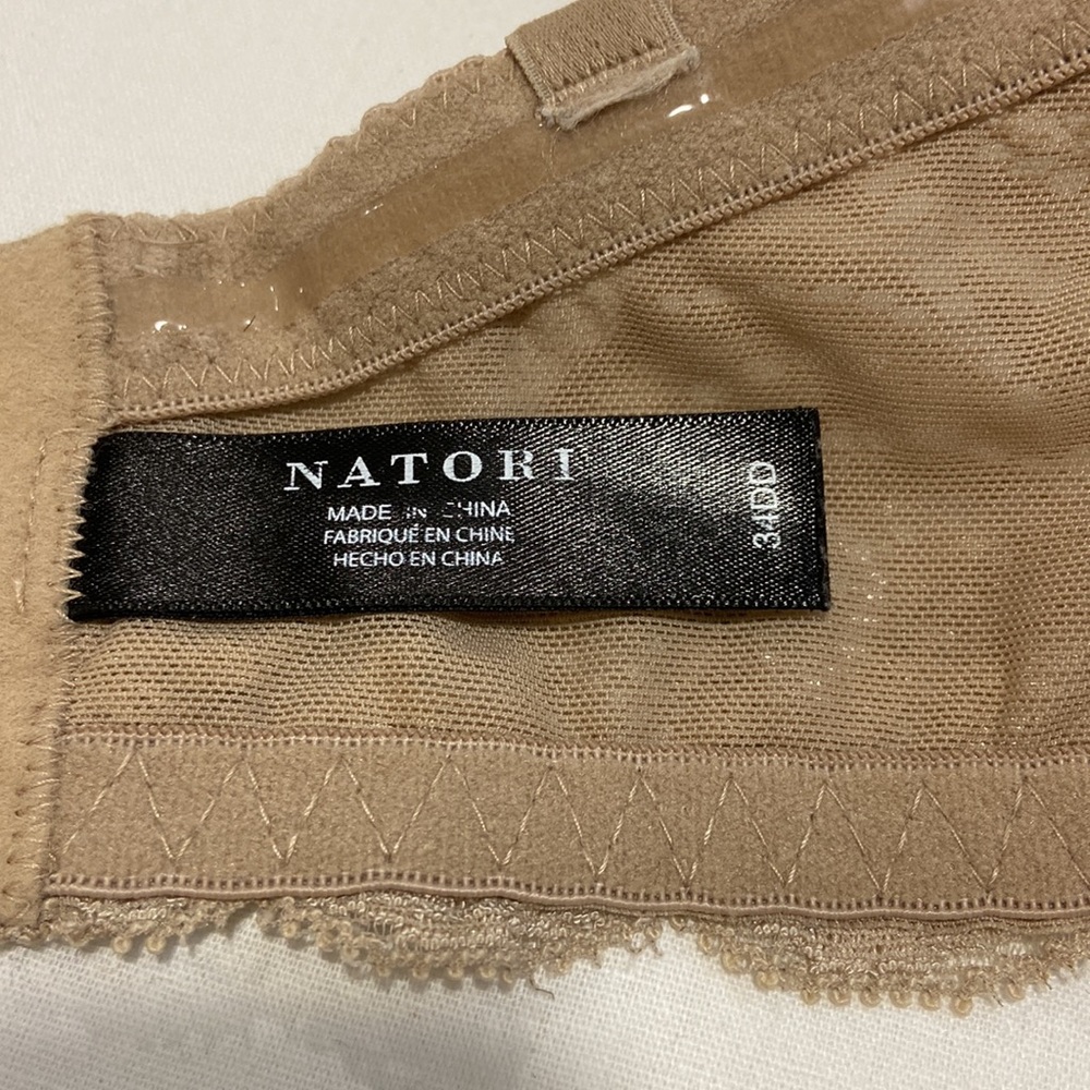 Natori Nude Strapless Bra Women Size 34DD - Picture 13 of 16